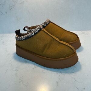 French Connection Platform Slipper Shoe